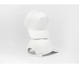 Бейсболка "Poly" 5-ти панельная 120 гр, белый