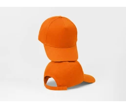 Бейсболка "Poly" 5-ти панельная 120 гр, оранжевый