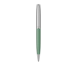 Шариковая ручка Parker Sonnet Essentials Green SB Steel CT, цвет чернил black, перо: M, в подарочной упаковке.