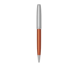 Шариковая ручка Parker Sonnet Essentials Orange SB Steel CT, цвет чернил black, перо: M, в подарочной упаковке.