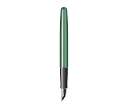 Перьевая ручка Parker Sonnet Essentials Green SB Steel CT, перо: F, цвет чернил: black, в подарочной упаковке.