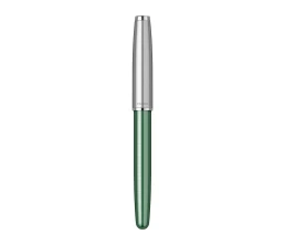 Перьевая ручка Parker Sonnet Essentials Green SB Steel CT, перо: F, цвет чернил: black, в подарочной упаковке.