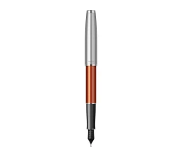 Перьевая ручка Parker Sonnet Essentials Orange SB Steel CT, перо: F, цвет чернил black, в подарочной упаковке.