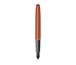 Перьевая ручка Parker Sonnet Essentials Orange SB Steel CT, перо: F, цвет чернил black, в подарочной упаковке.