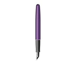 Перьевая ручка Parker Sonnet Essentials Violet SB Steel CT, перо: F, цвет чернил black, в подарочной упаковке.