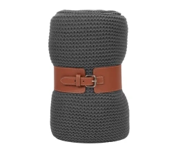 Плед акриловый «Chain» без кожаного ремня