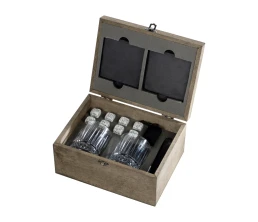 Набор для виски Jack с бокалами в подарочной шкатулке