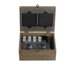 Набор для виски Jack с бокалами в подарочной шкатулке