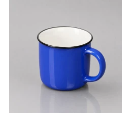 Кружка с каймой "Countryside M", синий 410ml