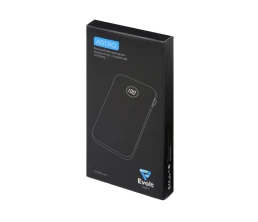 Внешний беспроводной аккумулятор с подсветкой лого «Astro», 10000 mAh, черный