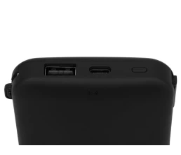 Внешний беспроводной аккумулятор с подсветкой лого «Astro», 10000 mAh, черный
