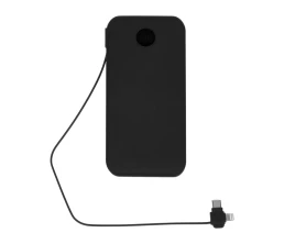 Внешний беспроводной аккумулятор с подсветкой лого «Astro», 10000 mAh, черный