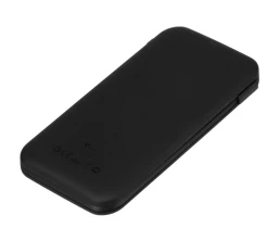 Внешний беспроводной аккумулятор с подсветкой лого «Astro», 10000 mAh, черный