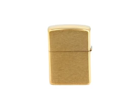 Зажигалка ZIPPO Armor™ с покрытием Brushed Brass, латунь/сталь, золотистая, матовая, 38x13x57 мм