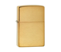 Зажигалка ZIPPO Armor™ с покрытием Brushed Brass, латунь/сталь, золотистая, матовая, 38x13x57 мм