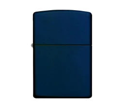 Зажигалка ZIPPO Classic с покрытием Navy Matte, латунь/сталь, синяя, матовая, 38x13x57 мм