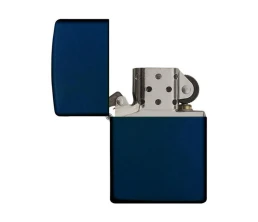 Зажигалка ZIPPO Classic с покрытием Navy Matte, латунь/сталь, синяя, матовая, 38x13x57 мм