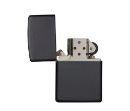 Зажигалка ZIPPO Classic с покрытием Black Matte, латунь/сталь, чёрная, матовая, 38x13x57 мм