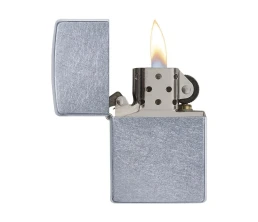 Зажигалка ZIPPO Classic с покрытием Street Chrome™, латунь/сталь, серебристая, матовая, 38x13x57 мм