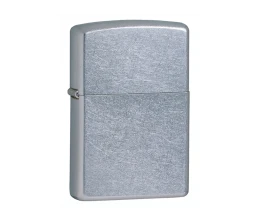 Зажигалка ZIPPO Classic с покрытием Street Chrome™, латунь/сталь, серебристая, матовая, 38x13x57 мм