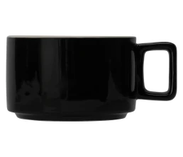 Набор чашка с бамбуковым блюдцем 