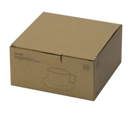 Набор чашка с бамбуковым блюдцем 