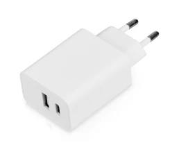 Сетевое зарядное устройство c выходами USB-A и USB-C «Recharger», 10 Вт, белый