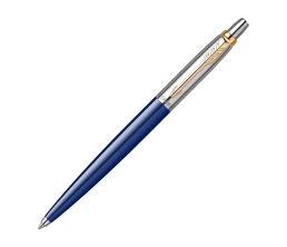 Шариковая ручка Parker Jotter K160, цвет: Blue/GT, стержень: M, цвет чернил: blue, в подарочной упаковке.