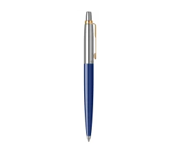 Шариковая ручка Parker Jotter K160, цвет: Blue/GT, стержень: M, цвет чернил: blue, в подарочной упаковке.