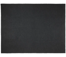 Вязанное одеяло Suzy 150 x 120 см из полиэстера, сплошной черный
