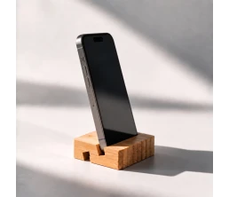 Подставка из бамбука ANTIX для мобильных устройств, планшетов или смартфонов, бежевый