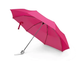 Складной механический зонт YAKU, фуксия
