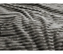 Плед Wave флисовый, серый