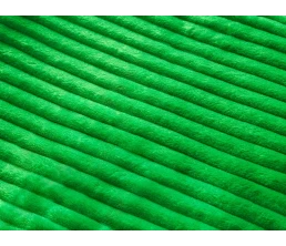 Плед Wave флисовый, зеленый
