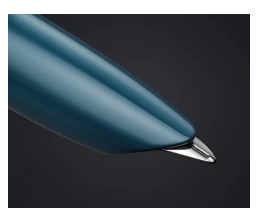 Перьевая ручка Parker 51 CORE TEAL BLUE CT, перо: F, цвет чернил: black, в подарочной упаковке.