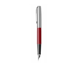 Перьевая ручка Parker Jotter Red CT , перо: F, цвет чернил: black, в подарочной упаковке