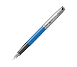 Ручка перьевая Parker Jotter Originals Blue Chrom CT, перо: F, цвет чернил: blue, в подарочной упаковке