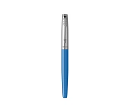 Ручка перьевая Parker Jotter Originals Blue Chrom CT, перо: F, цвет чернил: blue, в подарочной упаковке