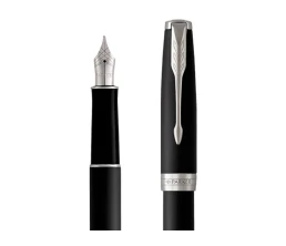 Перьевая ручка Parker Sonnet , Matte Black CT, перо: F, цвет чернил: black, в подарочной упаковке