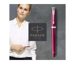 Перьевая ручка Parker Urban Core, Vibrant Magenta CT, F309, перо: F, цвет чернил: blue, в подарочной упаковке