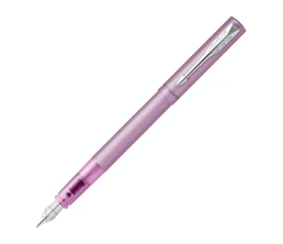 Перьевая ручка Parker Vector  XL Lilac, цвет чернил blue CT, перо: F, в подарочной упаковке.