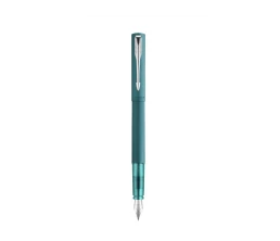 Перьевая ручка Parker Vector XL Teal CT, цвет чернил blue, перо: F, в подарочной упаковке.