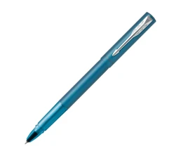 Ручка-роллер Parker Vector XL Teal CT, цвет чернил black, стержень: F, в подарочной упаковке.