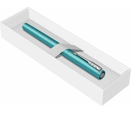 Ручка-роллер Parker Vector XL Teal CT, цвет чернил black, стержень: F, в подарочной упаковке.