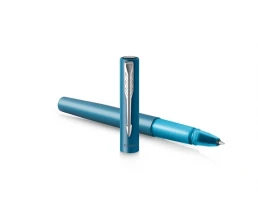 Ручка-роллер Parker Vector XL Teal CT, цвет чернил black, стержень: F, в подарочной упаковке.