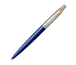 Шариковая ручка Parker Jotter SE 135 Lacquer Blue St.Steel GT, стержень: M, цвет чернил : blue, в подарочной упаковке