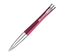 Шариковая ручка Parker Urban Vibrant Magenta CT, стержень: M, цвет чернил: blue, в подарочной упаковке.