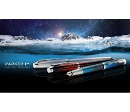 Шариковая ручка Pix Parker IM Royal SE The Last Frontier Space CT, стержень: M, цвет чернил: blue, в подарочной упаковке.