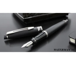 Перьевая ручка Waterman Expert 3, цвет: Matte Black CT, перо: F