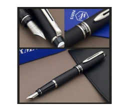 Перьевая ручка Waterman Expert 3, цвет: Matte Black CT, перо: F